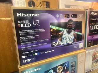 Hisense 55” 4K U7 smart tv