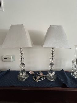 Y2K Stacked Crystal Ball Lamps (Set of 2)