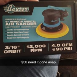 6 In Random Orbital Air Sander