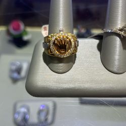 18k Men’s Rolex Ring 