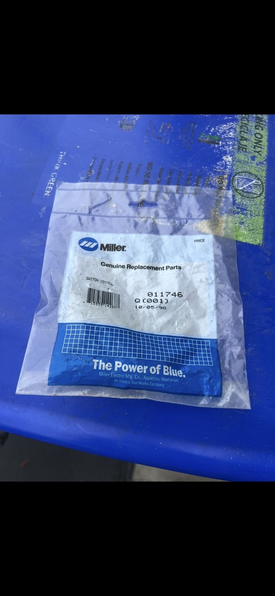 Miller genuine replacement parts