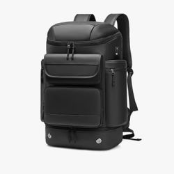 Men large capacity travel backpack,50L waterproof hiking trekking Backpack With separate shoe bag