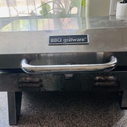 BBQ Grillware Portable Propane Gas Grill – $15  🔥 Compact stainless steel propane grill 🔥 Great for camping, RV trips, tailgating, picnics, or small