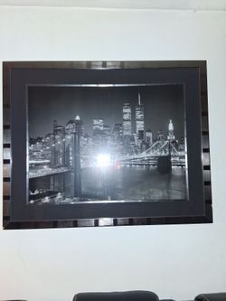 Brooklyn Bridge Large Frame $100 obo