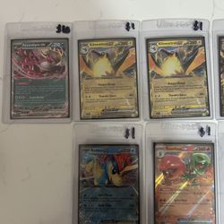 Pokémon Ex And Trainer card Lot 