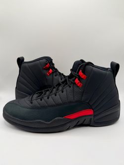 2026 Nike Air Jordan 12 XII Retro AJ12 Bloodline Black Red CT8013-003 Men's 10