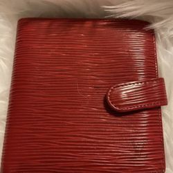 Louis Vuitton Red Epi Wallet