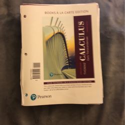 Thomas, Calculus Early Transcendentals 14th Edition