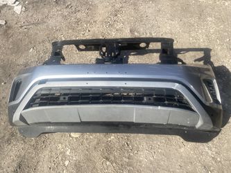 2020-2023 Grey VW Atlas / Atlas Cross Sport Front Bumper OEM