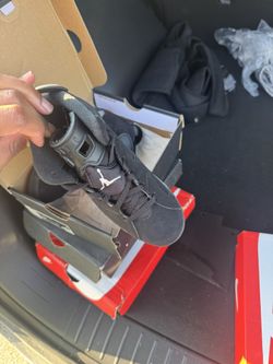 Jordan Retro 6 BLK/Chrome Kids