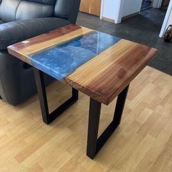 Expoxy Side Tables 