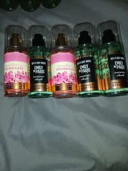 New Bath And Body Works Travel Spray Mist