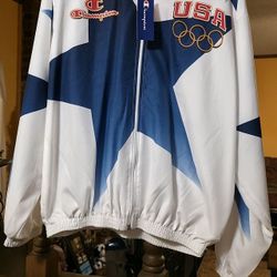 New Champion 1996 Olympics Windbreaker Jacket