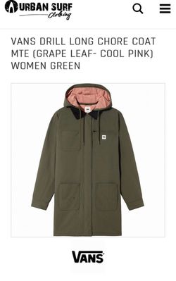 Title: Vans Women’s Olive Green Hooded Jacket – Size M