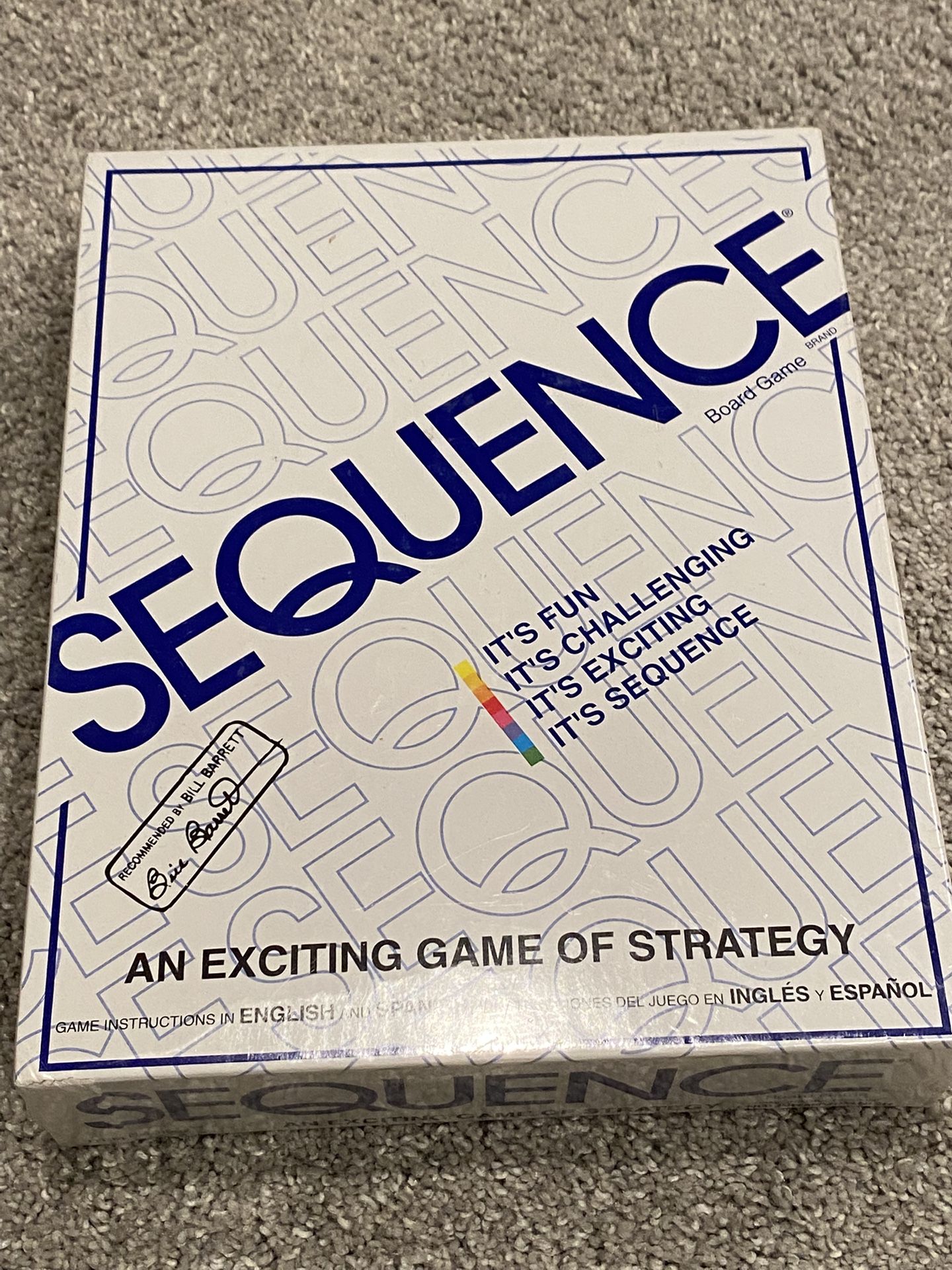 NEW! Sequence board game by Jax Ltd