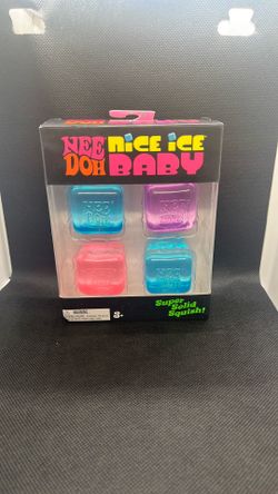 Authentic Sealed NeeDoh Nice Ice Baby Pack of 4