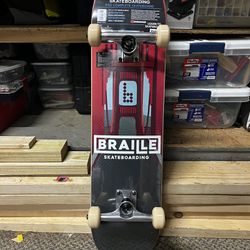  7.75 Braille Pro Complete Skateboard