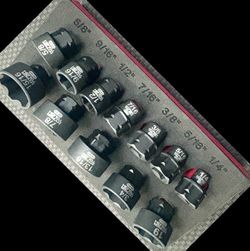 Impact Socket Set SAE Sizes