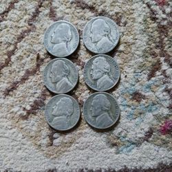 6 War Nickels