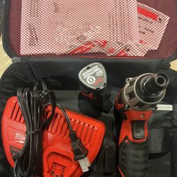 Milwaukee Tool And Battery And Charger And Bag 
