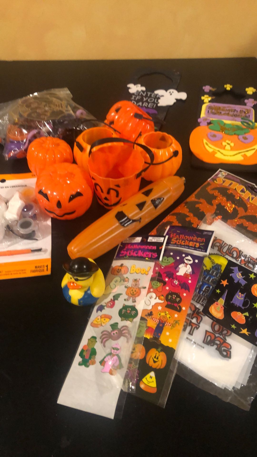 Halloween Stickers, Crafts, Gift Bag Toys And Bags