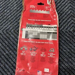 Milwaukee Bandsaw Blades 