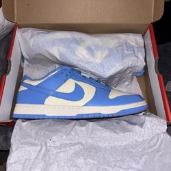 Nike Dunks Low University Blue Coconut Milk