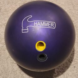 15 lb Hammer Purple Hammer Urethane Bowling Ball