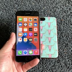 iPhone 8 Unlocked + Case
