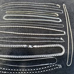 Sterling Silver Necklaces 