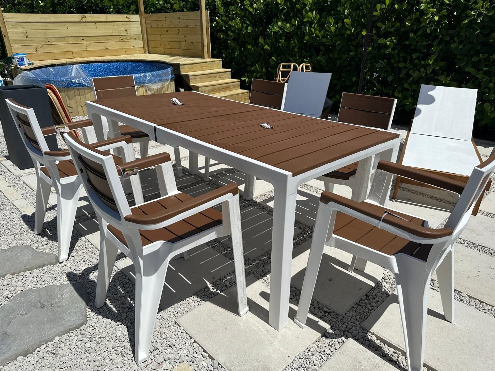 Juegos para terraza y pérgolas