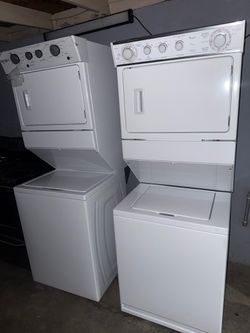Stower Stackable washer and electric dryer with heavy duty agitator