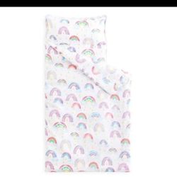 Wake In Cloud Toddler Nap Mat with Pillow and Blanket