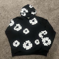 Denim Tears Men’s black hoodie