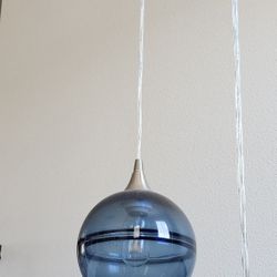 Brand New Blue Pendant Light