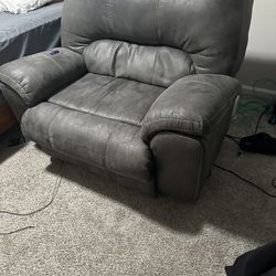 Double Wide Reclining Chair
