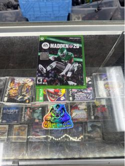 Maddden 26 Xbox one $20 Gamehogs 11am-7pm