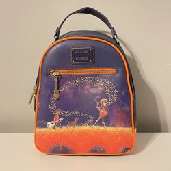 Loungefly Disney Pixar Coco Marigold Bridge Mini Backpack