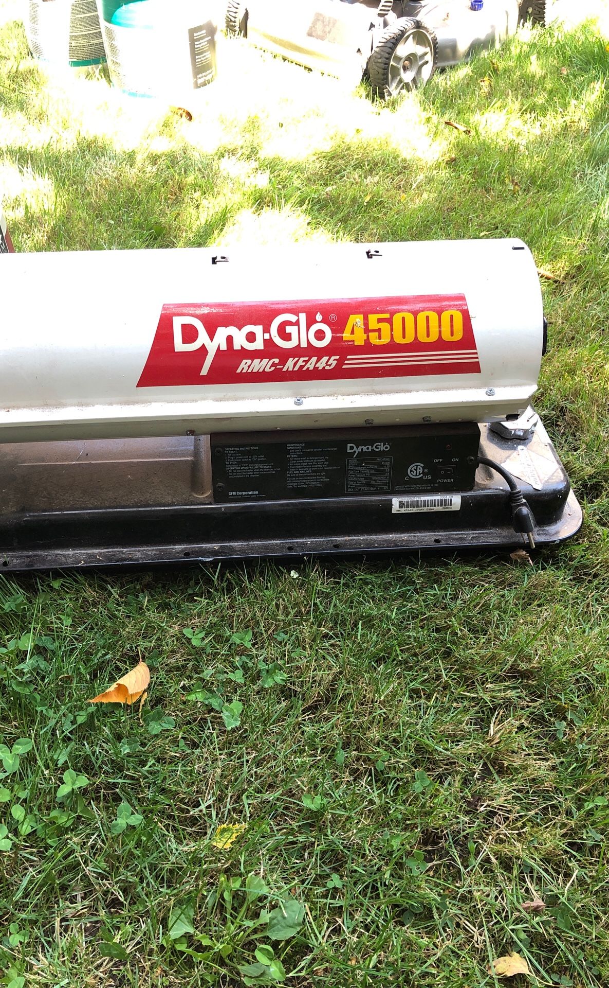 Dyna-Glo 45000