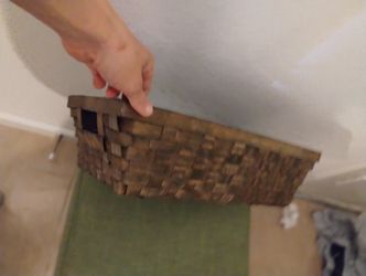 Dark Woven Basket