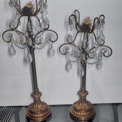 Old Fashioned Candle Holders.