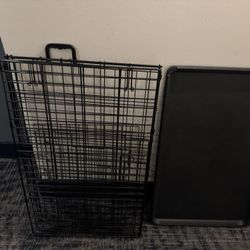 dog cage, length 35, height 25, depth 22