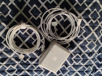 Apple Charger + Cables Bundle — Never Used