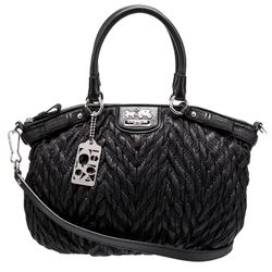 Beautiful Coach Leather & Nylon Handbag New Condition 