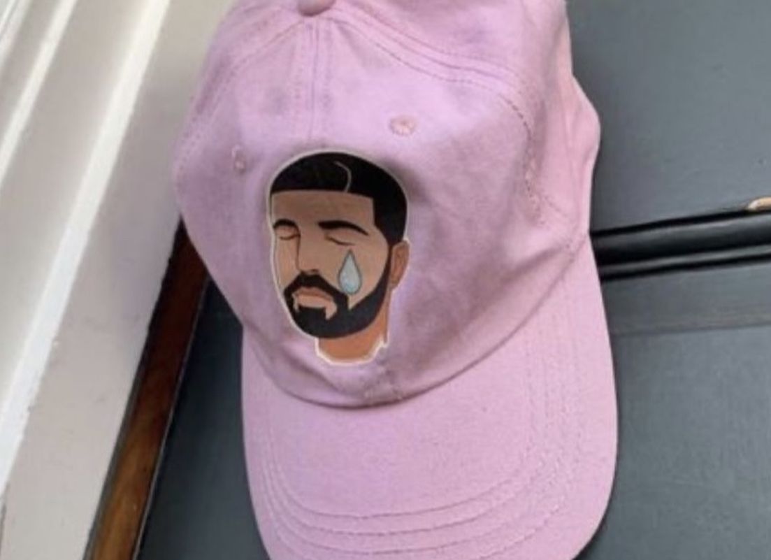 DRAKE Crying Emo hat (hip-hop streetwear)
