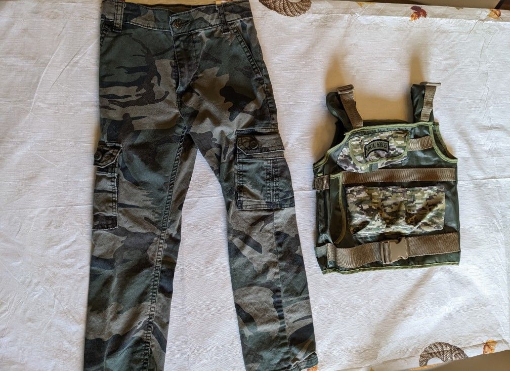 Camoflauge Halloween Set Size 7