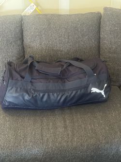 Puma Black Duffel Gym Bag – Excellent Condition