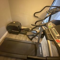 Treadmill and Elliptical 