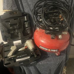 Compressor And Nail Gun 