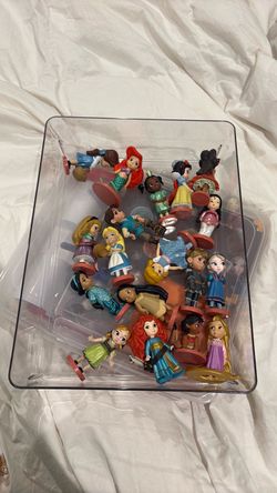 Disney Princess Mini Figure Collection Lot